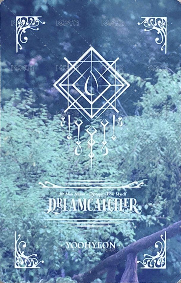 迷你五輯 專輯卡  背面