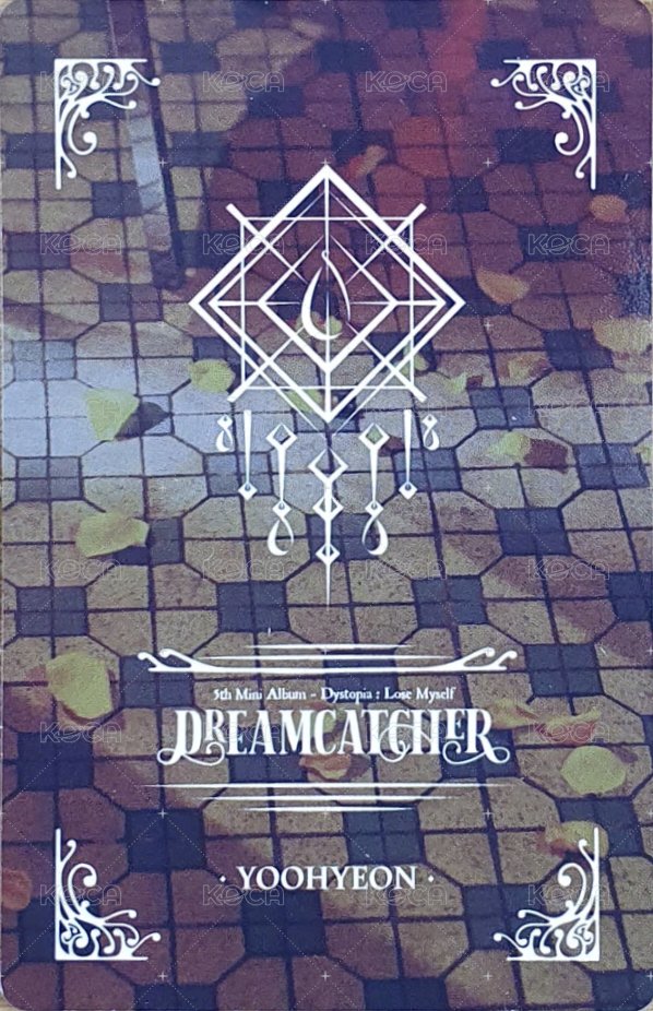 迷你五輯 專輯卡  背面