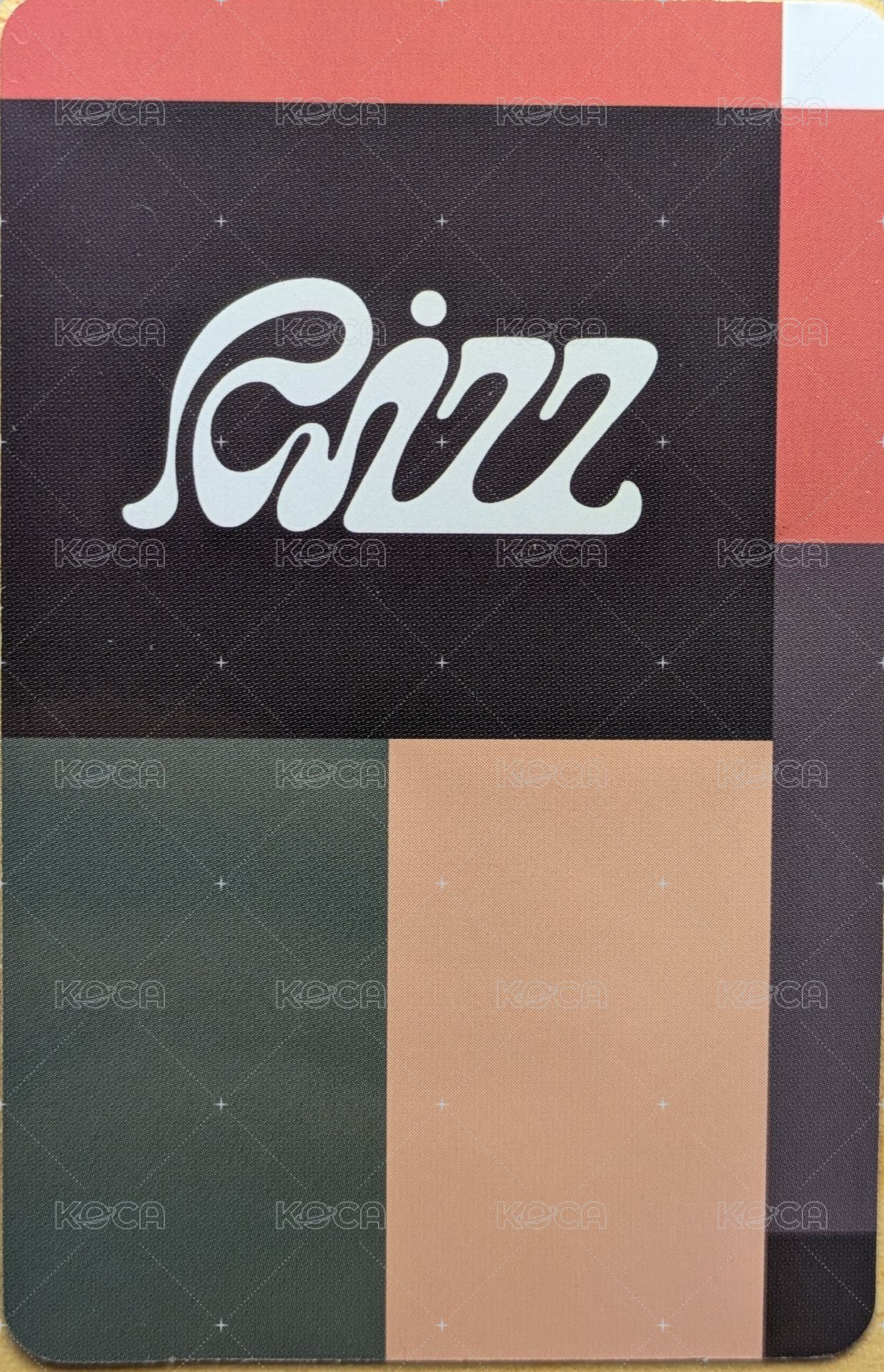 RIZZ JC 專輯卡  背面