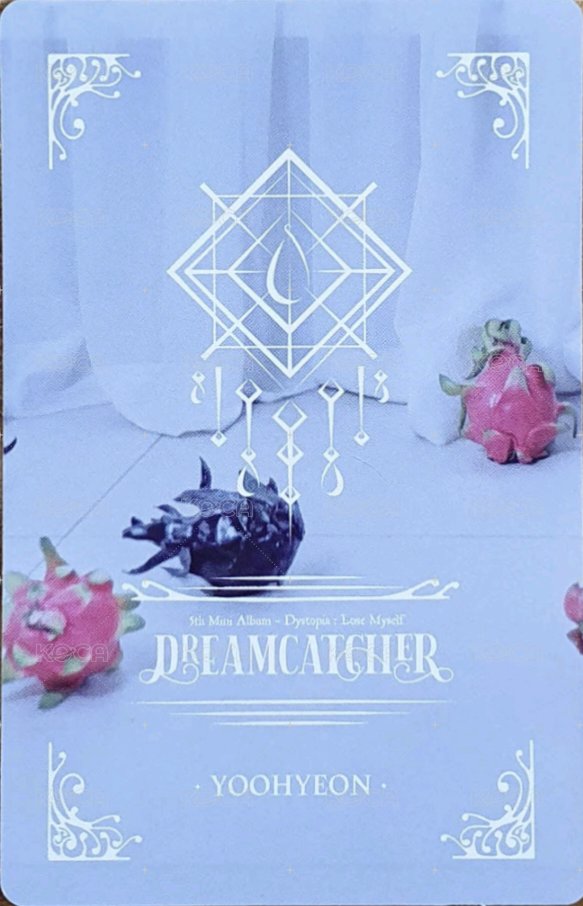 迷你五輯 專輯卡  背面