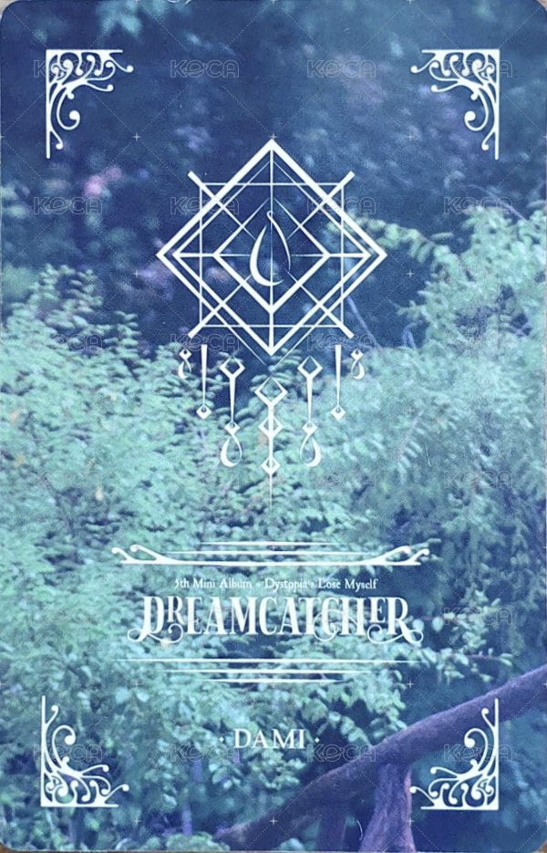 迷你五輯 專輯卡  背面