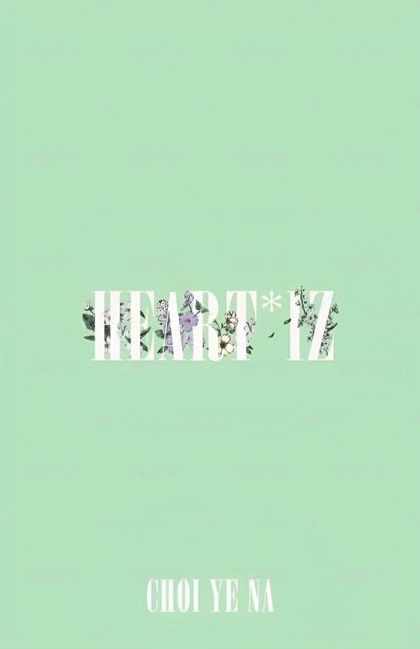 HEART*IZ 專輯卡  背面