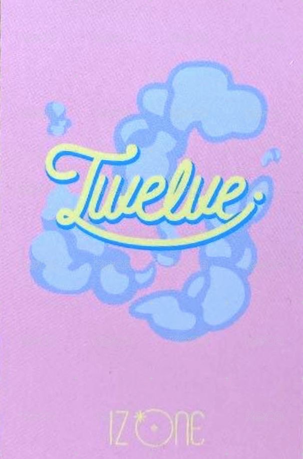 Twelve 隨機卡  背面