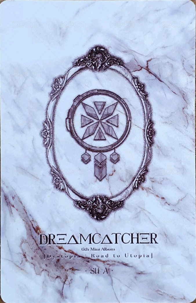 迷你六輯 專輯卡  背面