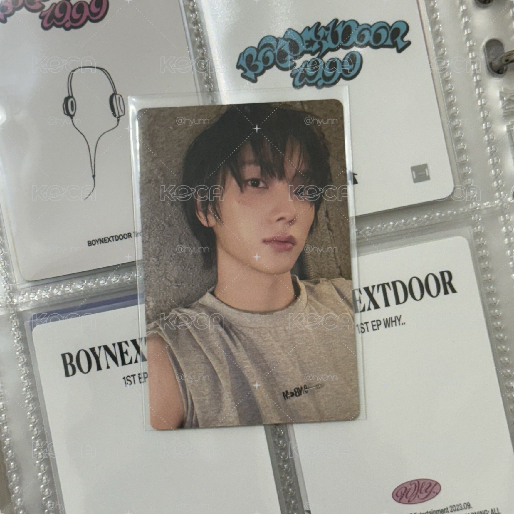 🚪BOYNEXTDOOR 朴成淏 No Genre 專輯卡 No Limit ver.