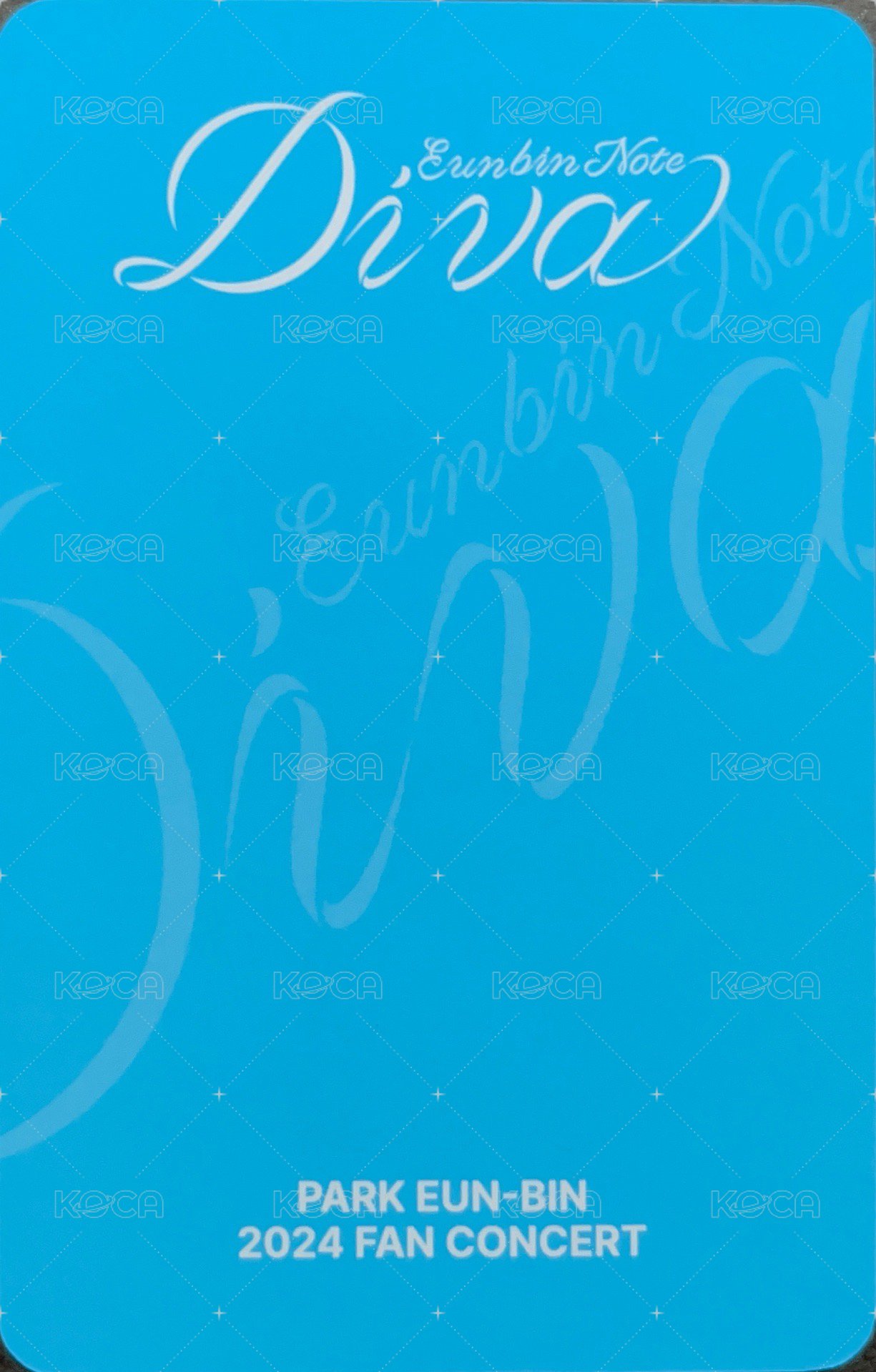 24 fc Namoo 特典卡  背面