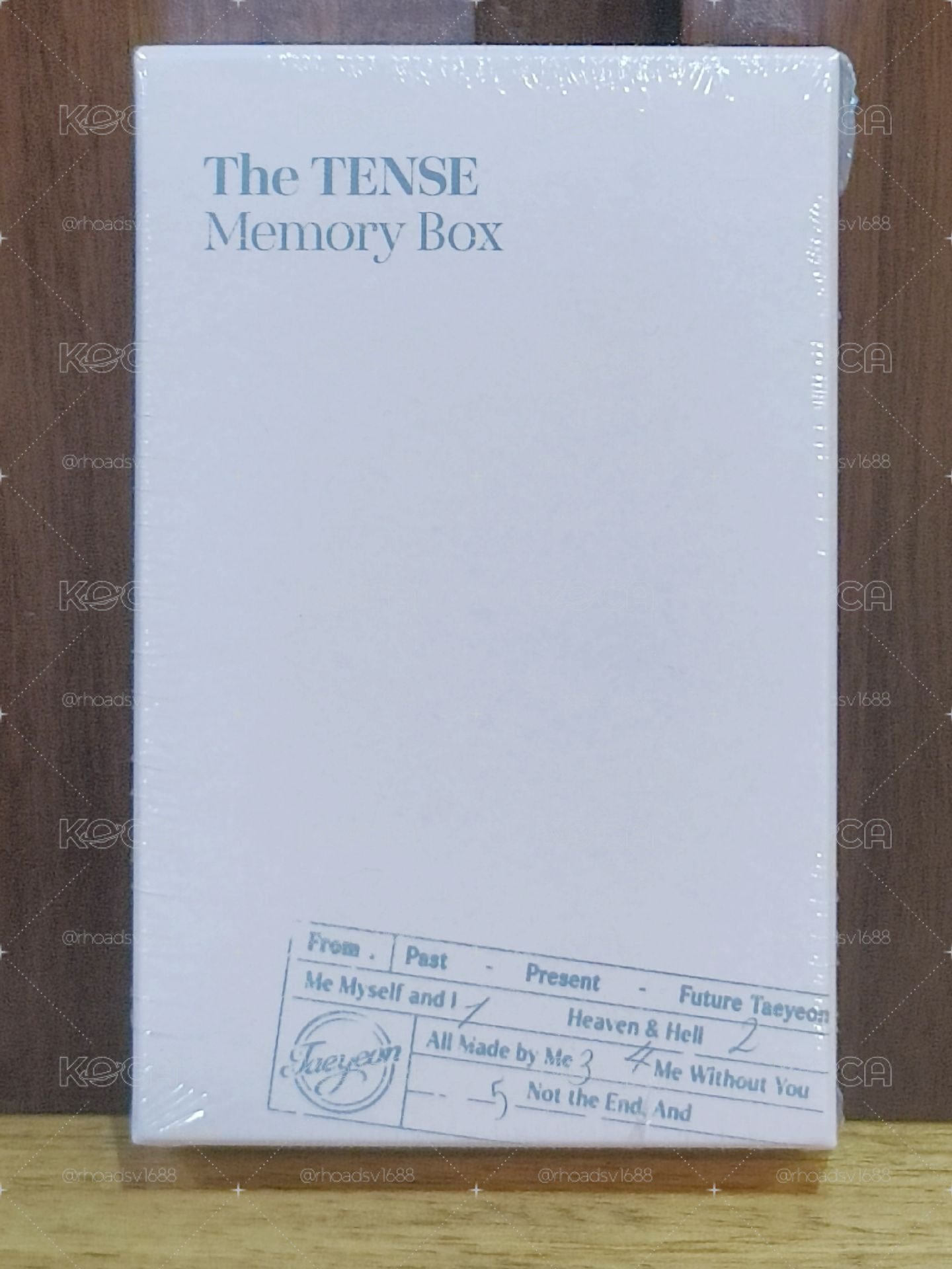 現貨 太妍 數位版 CONCERT The TENSE Memory Box Digital Code 全新品 官網購入