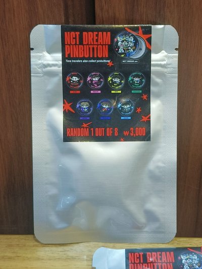 現貨 NCT DREAM 官方週邊 隨機徽章 快閃店 全新未拆