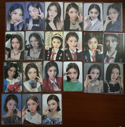 IVE 秋天 Eleven 愛河 特典 小卡