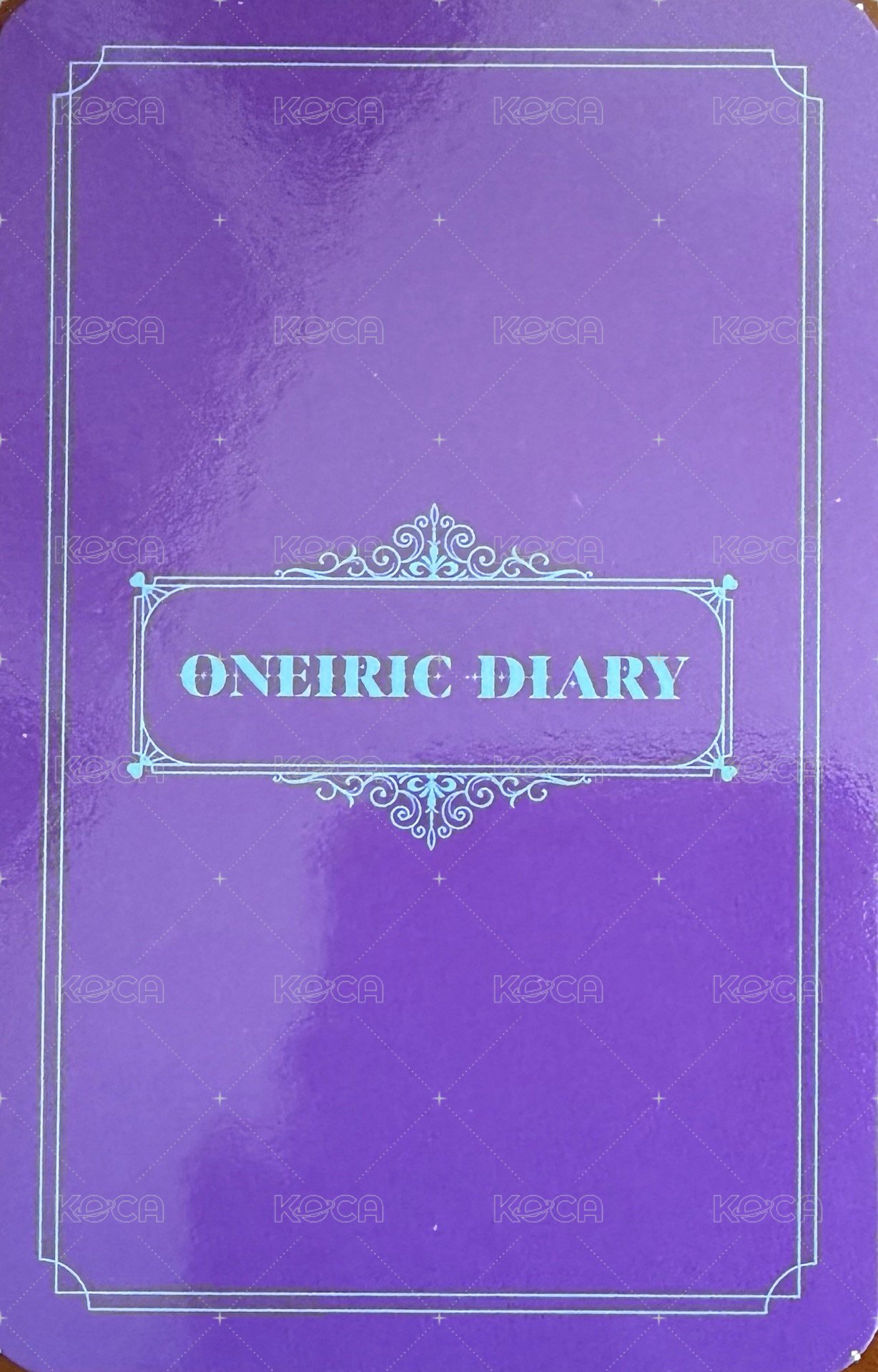 Oneiric Diary 專輯卡 3D版 背面
