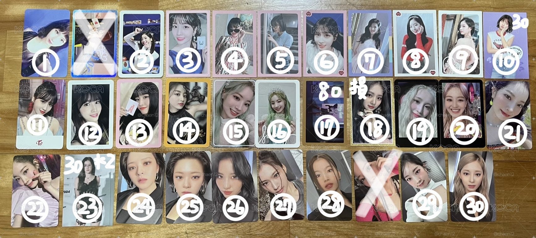 TWICE 定延 MOMO SANA 志效 多賢 子瑜🐶🍑🐹🦄🦅🦌
