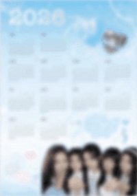 25‘FM wvs 寫真特典 海報 年曆