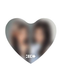 25‘FM 日咖 寫真 特典卡 心型貼紙