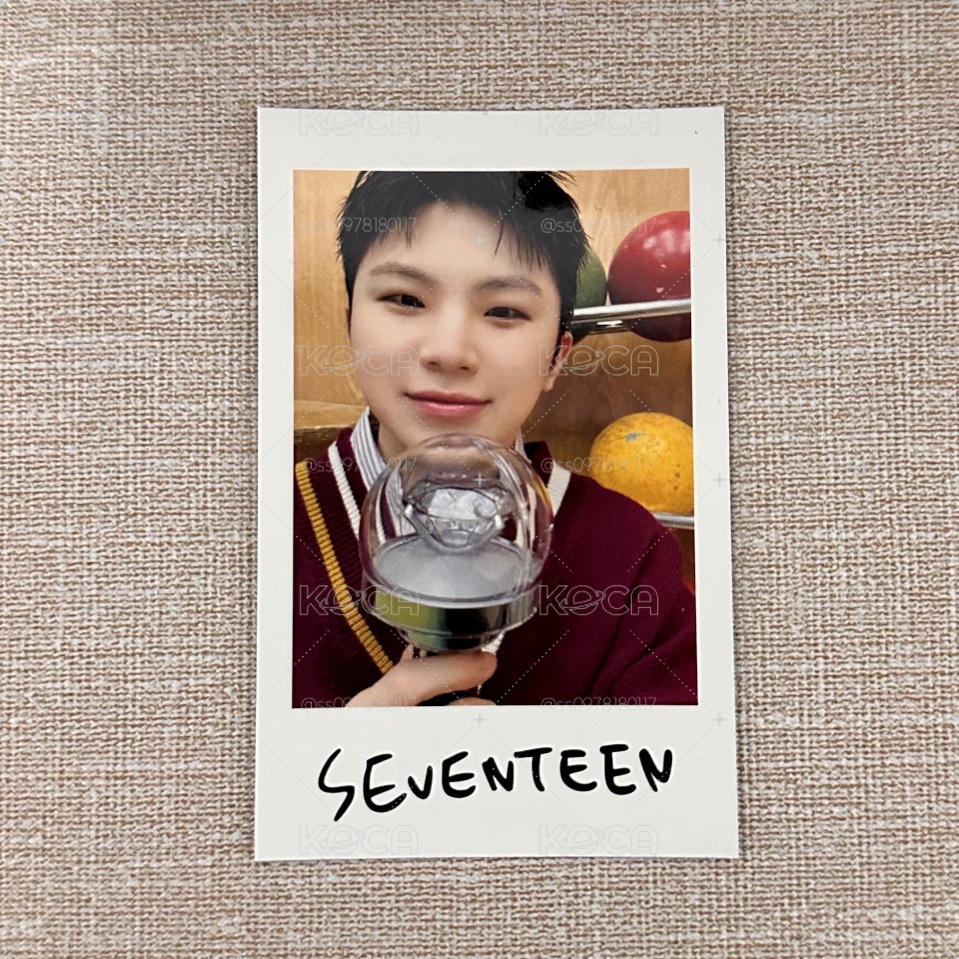 25年holiday飯咪 隨機拍立得 李知勳/WOOZI