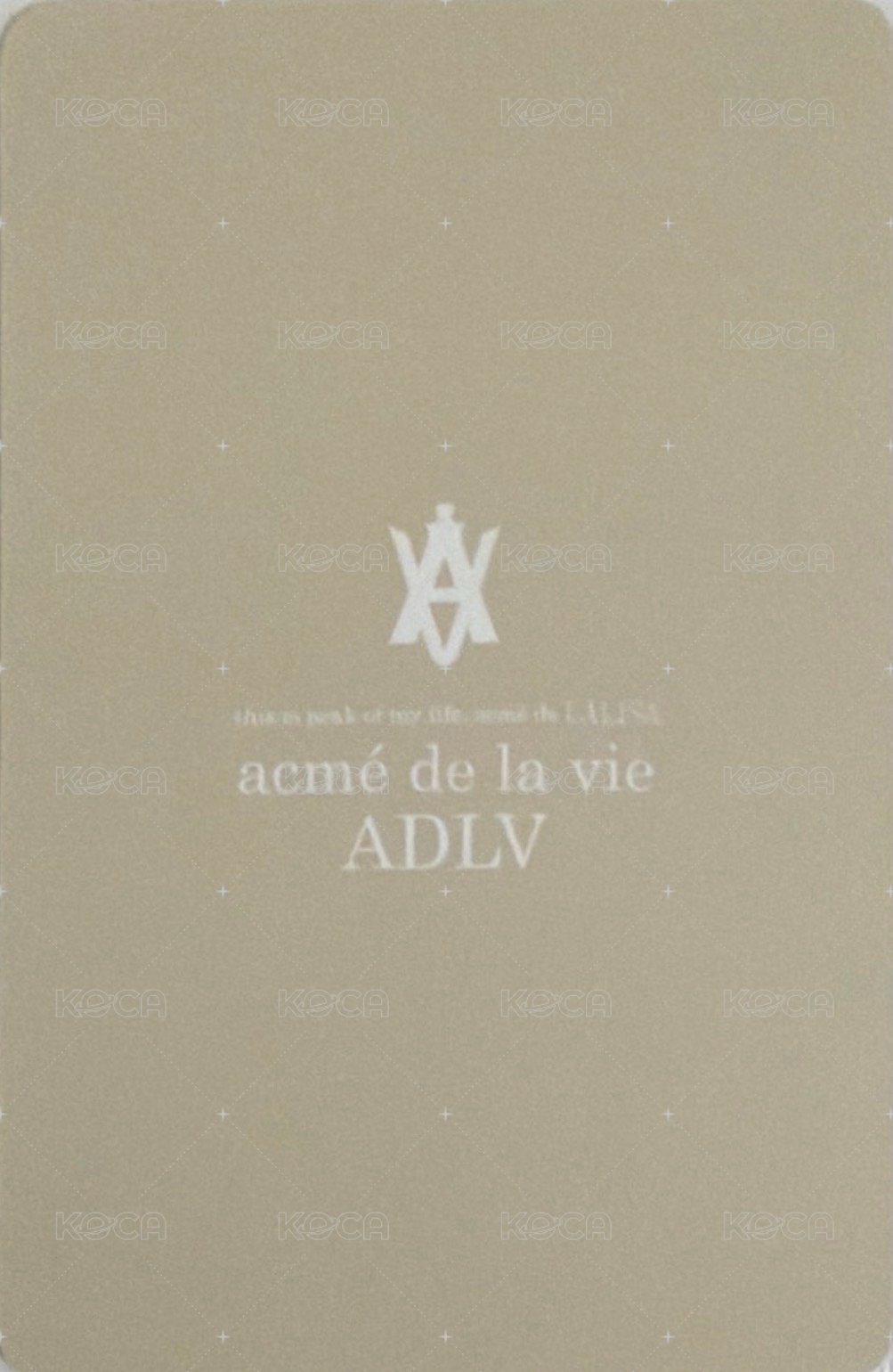 ADLV 代言卡 2.0 背面