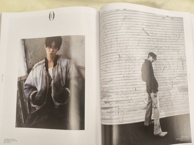 TXT 然竣 時尚男士 雜誌 抱貓封面