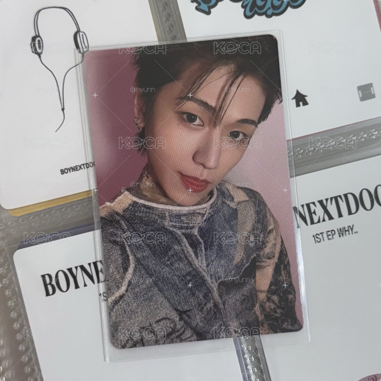 🚪BOYNEXTDOOR Riwoo李常赫 No Genre 專輯卡 No Matter ver.