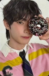 Sweet DREAM am 飲料卡(桃子冰茶) 周邊卡 甜甜圈ver