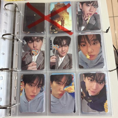 伯賢小卡區（年曆卡、25巡演卡包卡