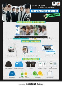 24 kcon la 線下+線下 滿額卡 周邊商品