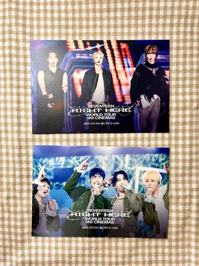 Right here大電影韓版特典明信片