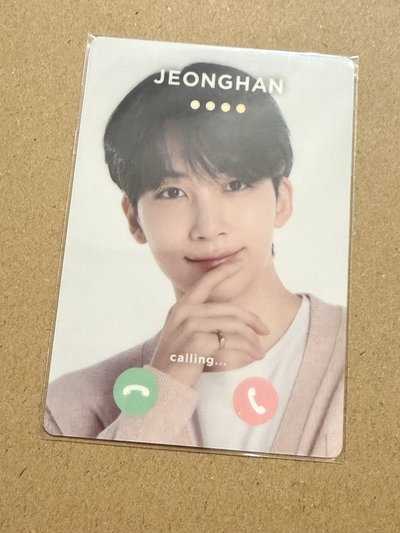 SEVENTEEN 淨漢 Hanabi 電話卡 全新未拆