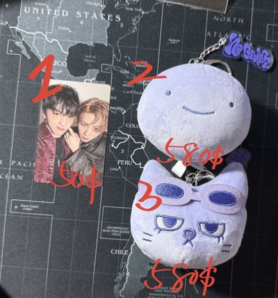 BND出清🐱☃️紫色芋圓2顆&雙人卡