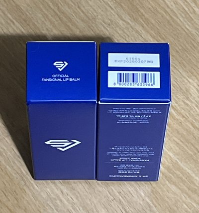 super junior 手燈造型護唇膏 全新 現貨