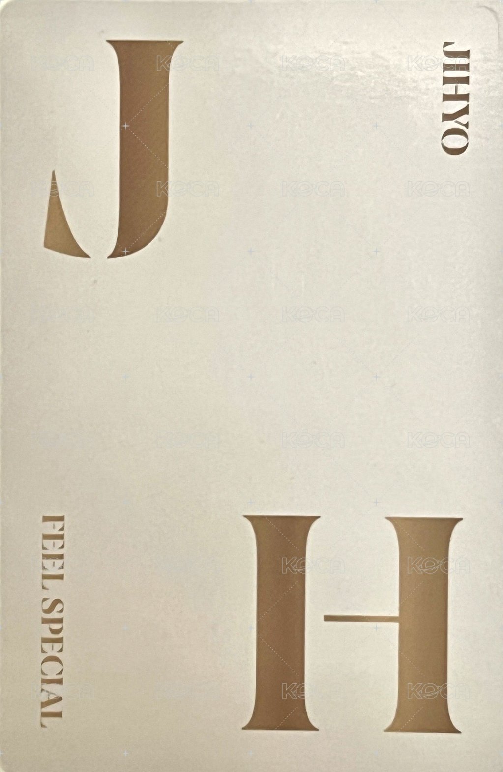 Feel Special 專輯卡 預售禮 背面