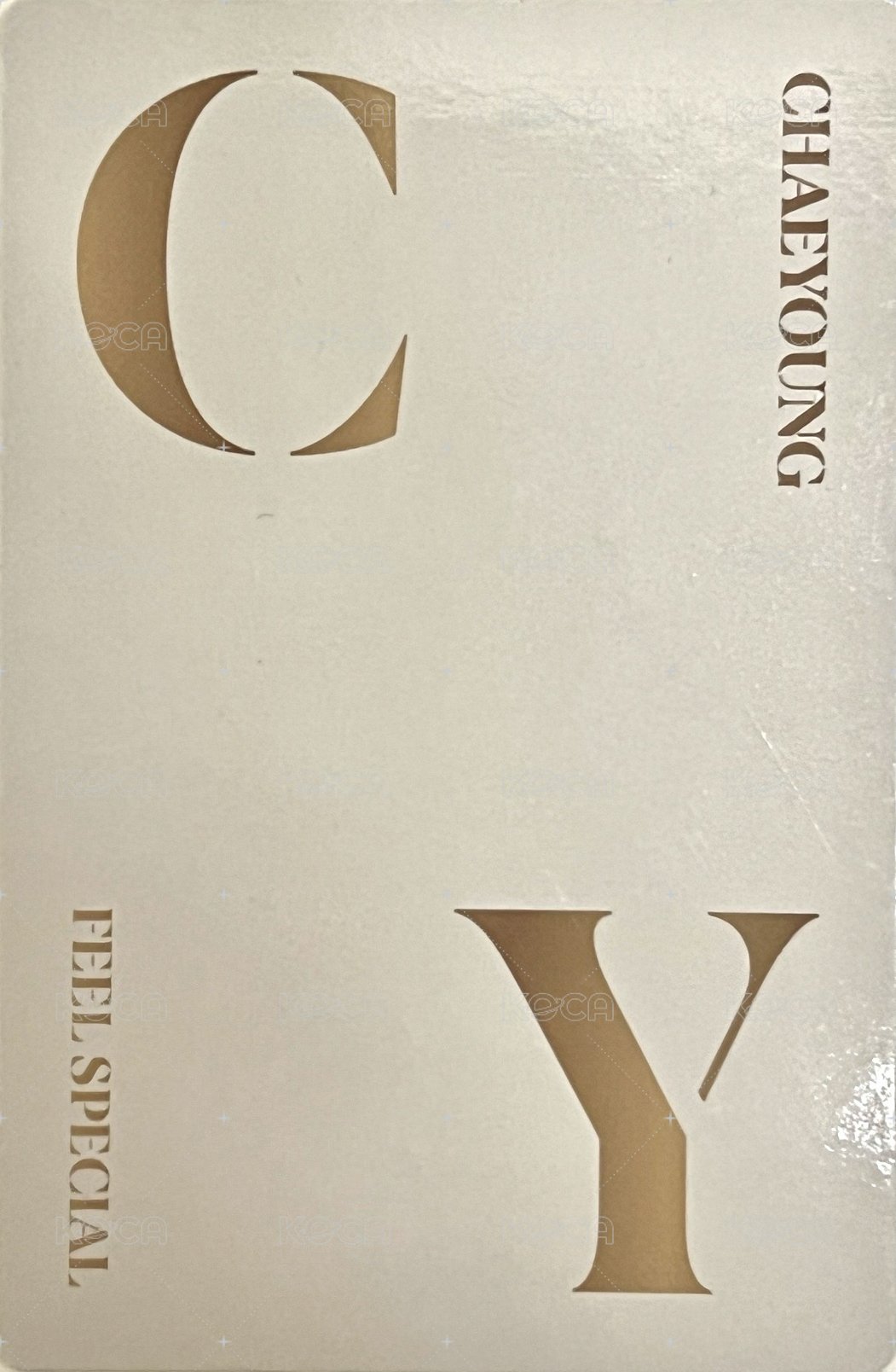 Feel Special 專輯卡 預售禮 背面