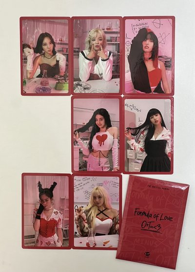 TWICE｜Formula of Love=<3 預售禮
