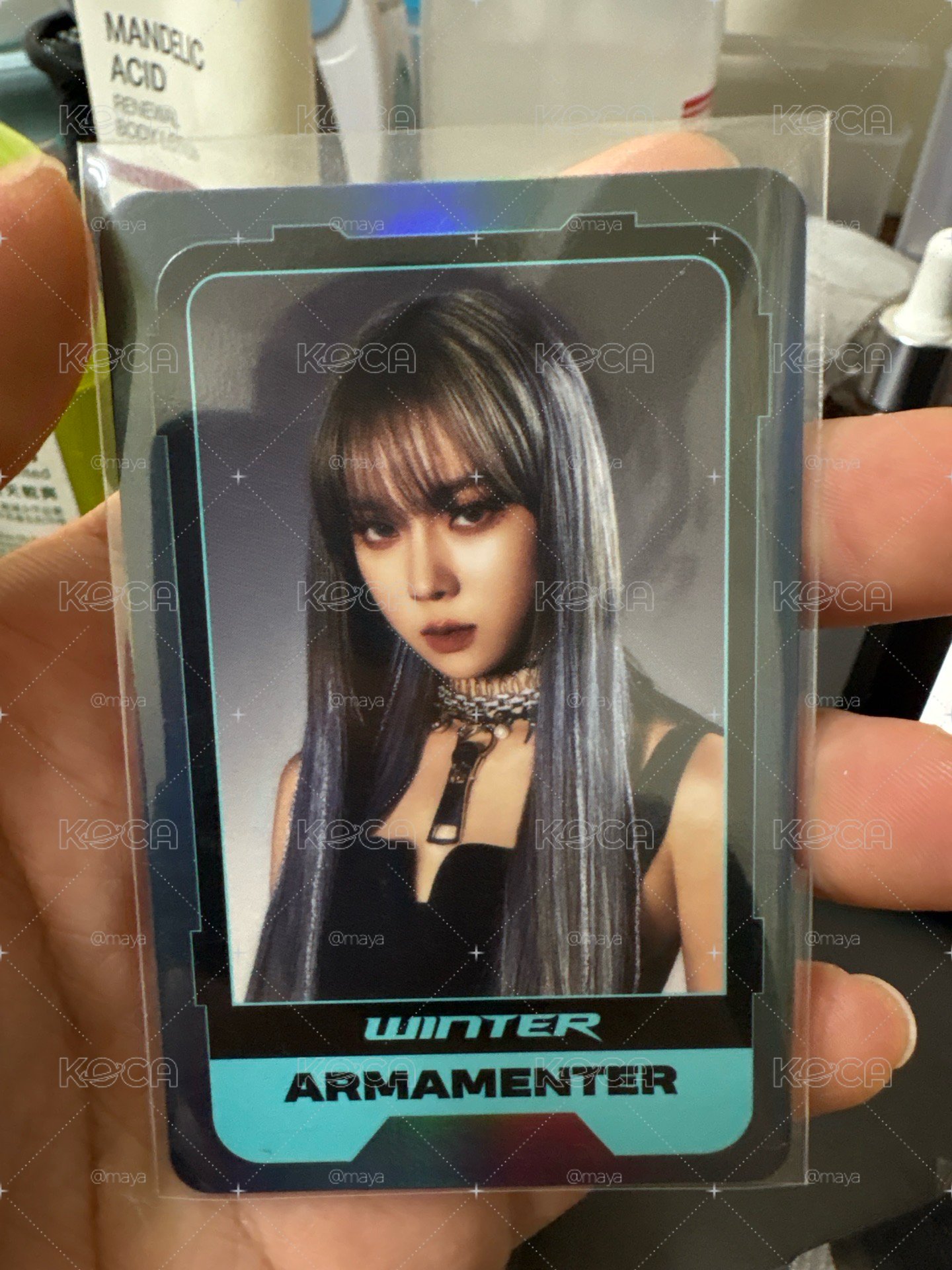 girls金旼炡 角色卡winter金冬天mini2 專卡