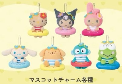 三麗鷗Avail聯名 曬黑泳圈 布丁狗