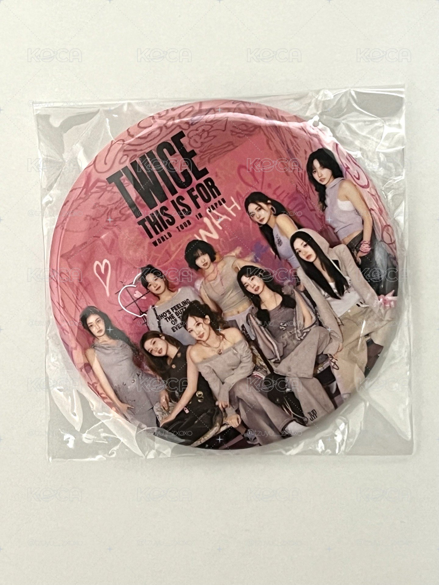 TWICE｜六巡升級禮 徽章 