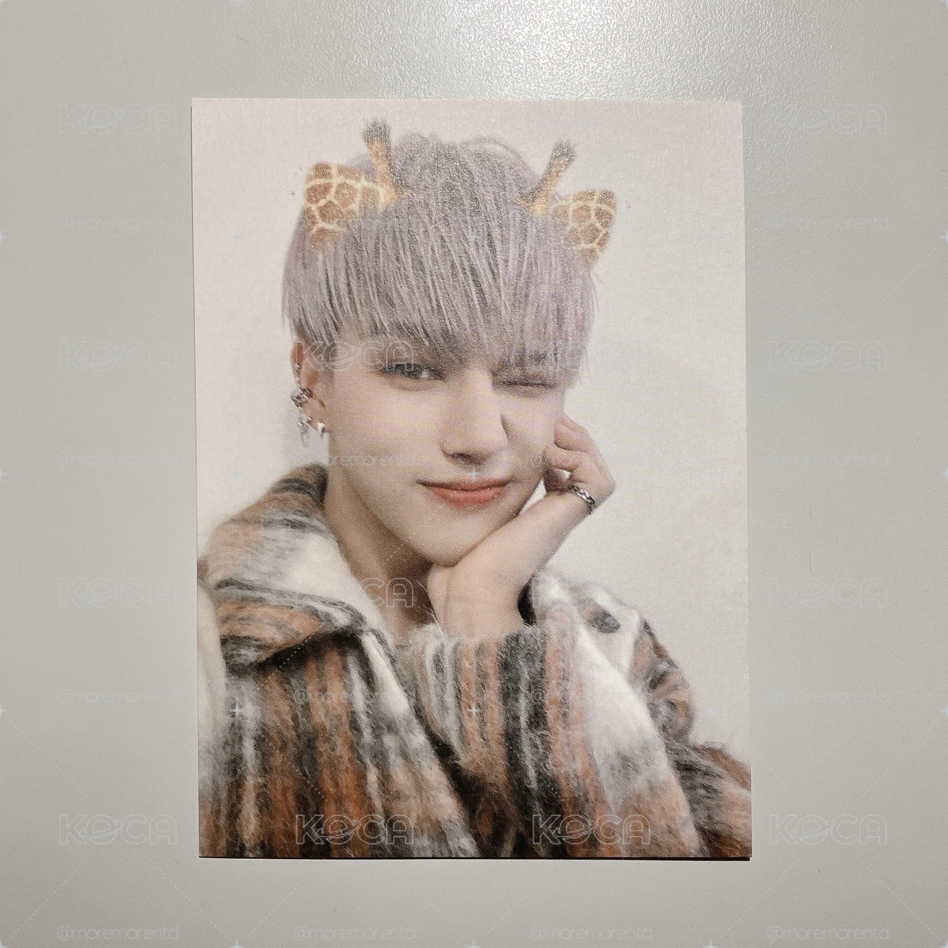 ATEEZ 2020首爾演唱會 友榮 ATINY ZONE 明信片/入場卡