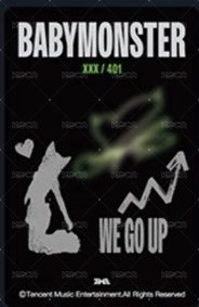 WE GO UP QQ音樂 星光卡 五星•限量典藏卡 背面