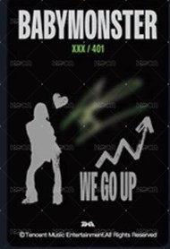 WE GO UP QQ音樂 星光卡 五星•限量典藏卡 背面