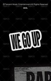 WE GO UP QQ音樂 星光卡 一星•回歸紀念卡 背面