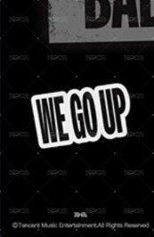 WE GO UP QQ音樂 星光卡 一星•回歸紀念卡 背面