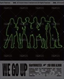 WE GO UP QQ音樂 星光卡 碎片拍立得 背面