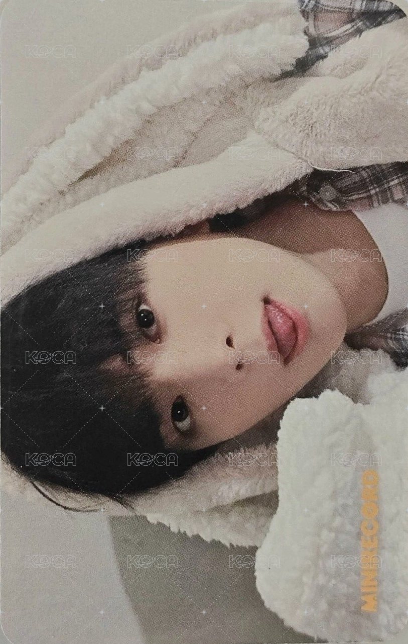 PHANTASY Pt.3 Love Letter MINIRECORD 3.0橫版兔毯 特典卡  背面