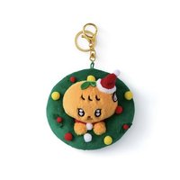 聖誕MINITEEN 鑰匙圈吊飾 花圈吊飾娃