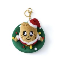 聖誕MINITEEN 鑰匙圈吊飾 花圈吊飾娃