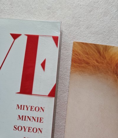 [ i-dle* ] 迷你五輯 I LOVE 白色空專