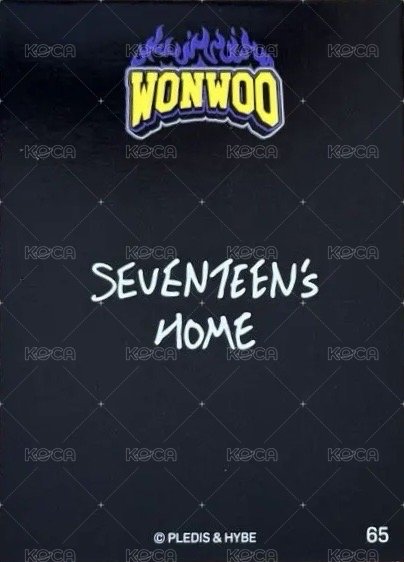 25’HOME 隨機卡  背面