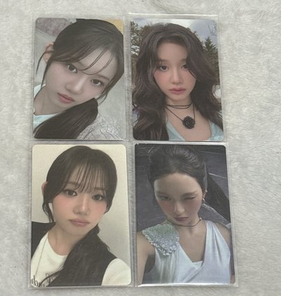 一週年寫真特典卡 yg線下a、b 仁寺洞快閃店