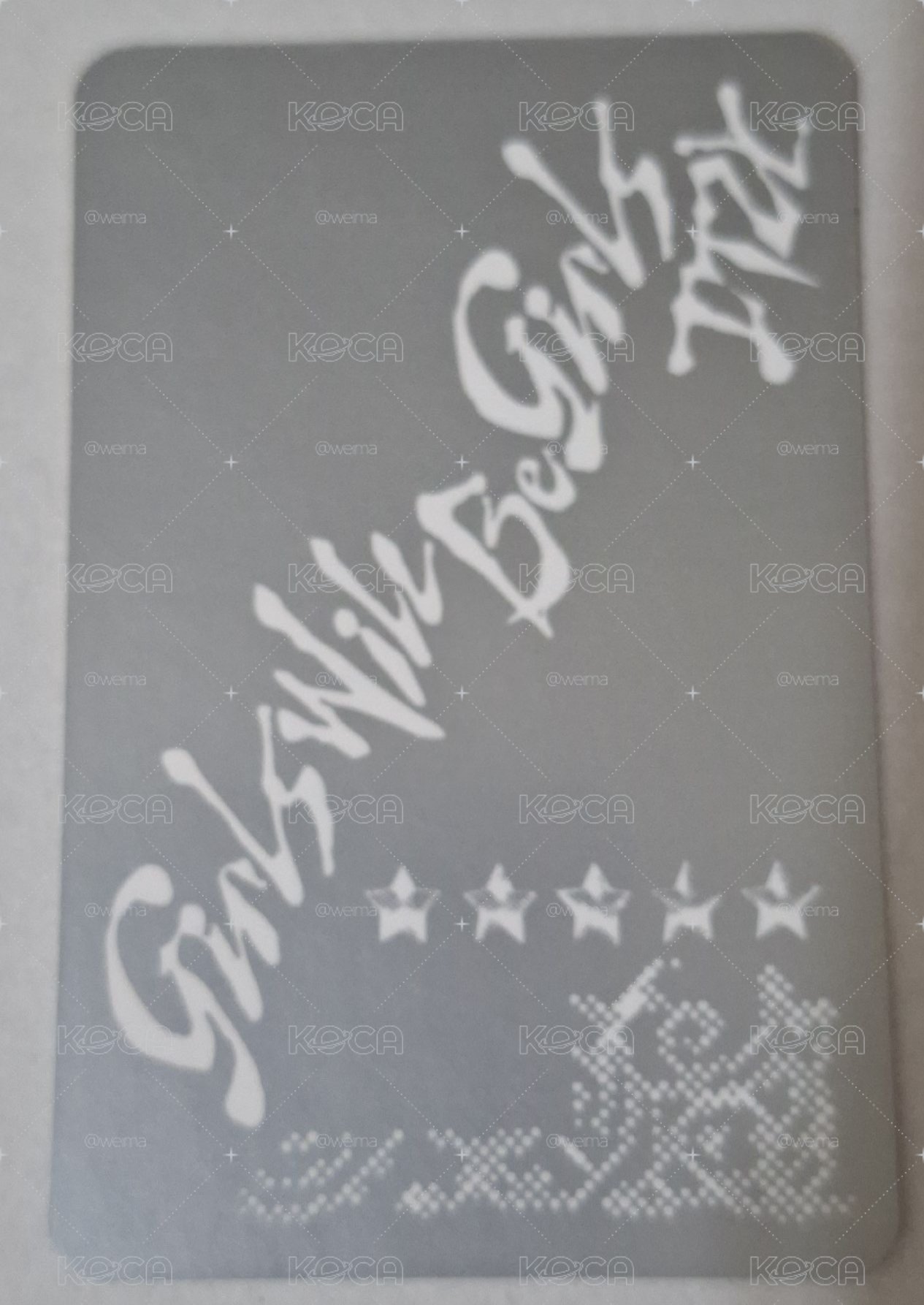 ITZY Lia GrilsWell Be Grils 專輯卡