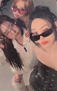 迷一 Merch版 手套專 專輯卡 安貝書三人卡