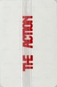 The Action k4 特典卡 單封版 團卡 背面