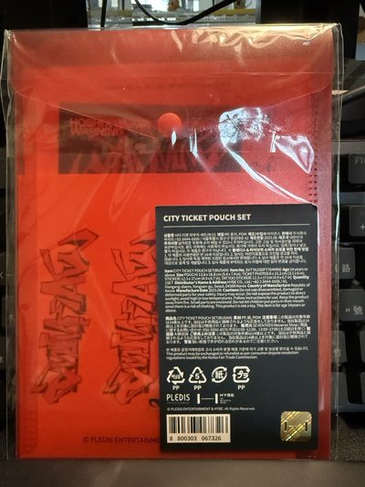 豪雨首爾場紀念票卡 紋身貼紙